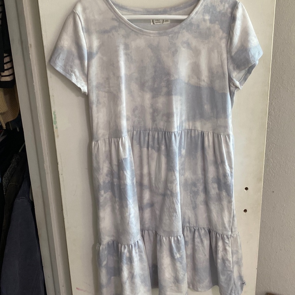 Cloud-Patterned Dress